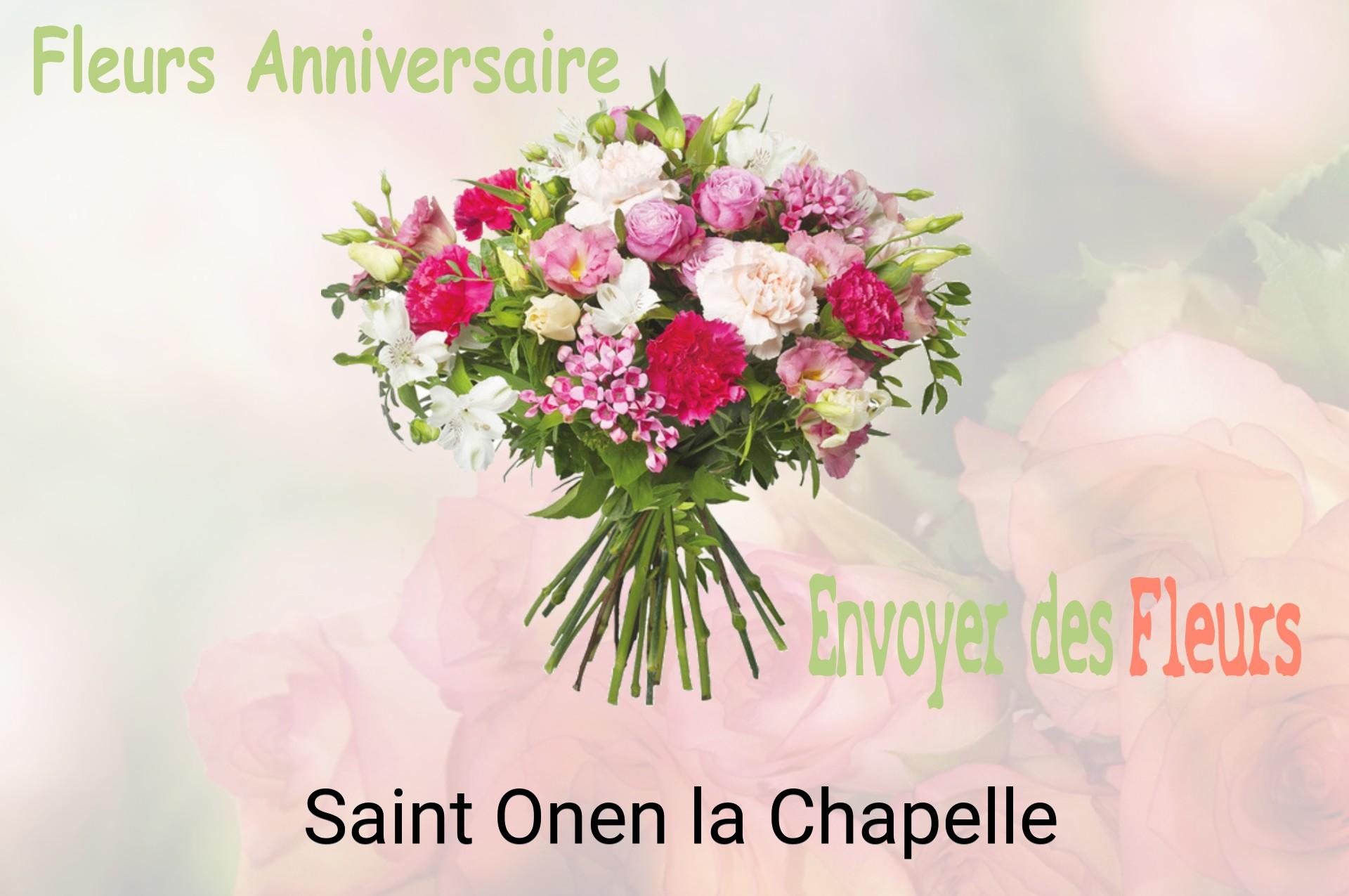 Bouquet de fleurs d’anniversaire livré à Saint-Onen-la-Chapelle