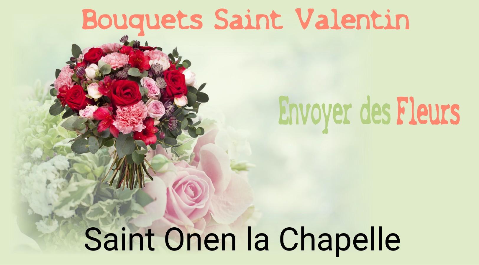 Roses de Saint-Valentin livrées à Saint-Onen-la-Chapelle
